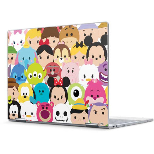 Disney Tsum Tsum Close up Characters Pixelbook Skin